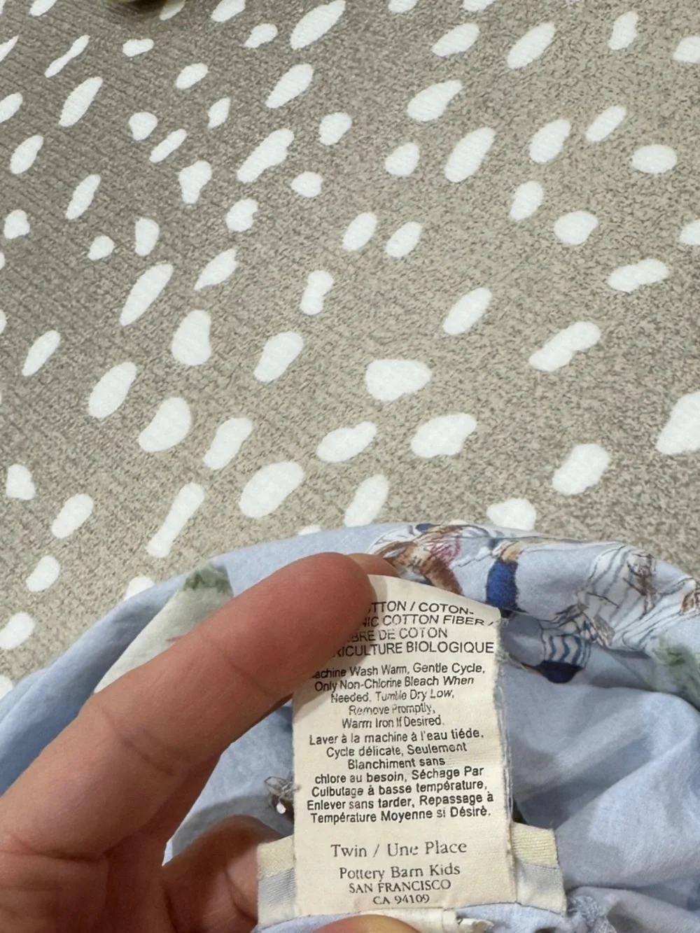 Pottery Barn Kids twin size